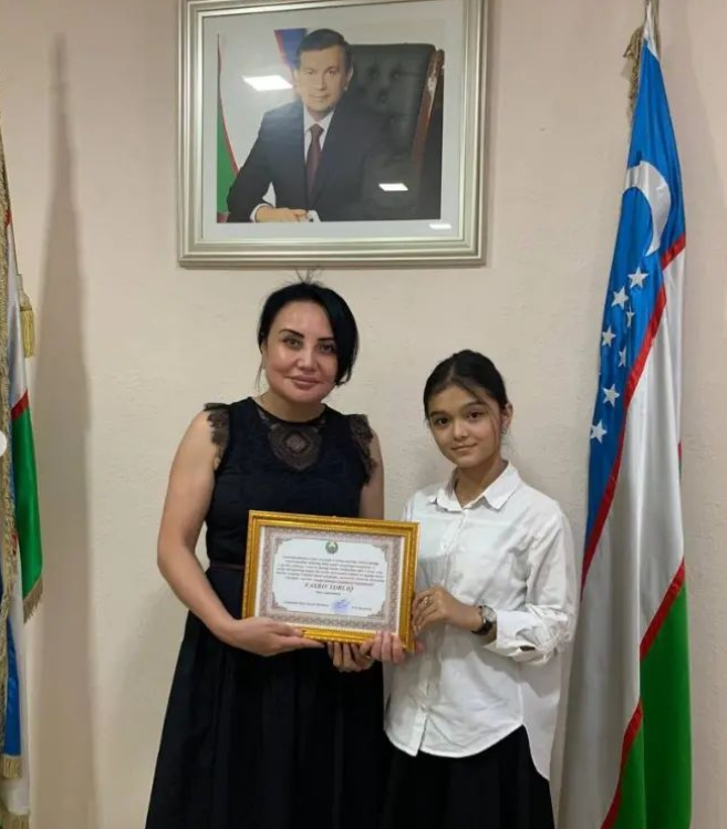 Read more about the article Nizomiy nomidagi Toshkent davlat pedagogika universiteti akademik litseyining 2-bosqich bitiruvchisi Nurmahambetova Nozimaxon Normamat qizi chet elning nufuzli 6 ta universitetlariga o’qishga qabul qilindi.