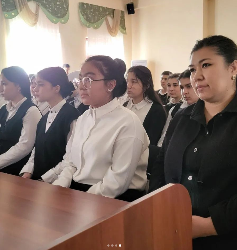 Read more about the article Nizomiy nomidagi TDPU akademik litseyda “Voyaga yetmagan qizlarning erta turmushga berish, istalmagan xomiladorlik holatlarini oldini olish” mavzusida targ‘ibot tadbiri bo‘lib o‘tdi.