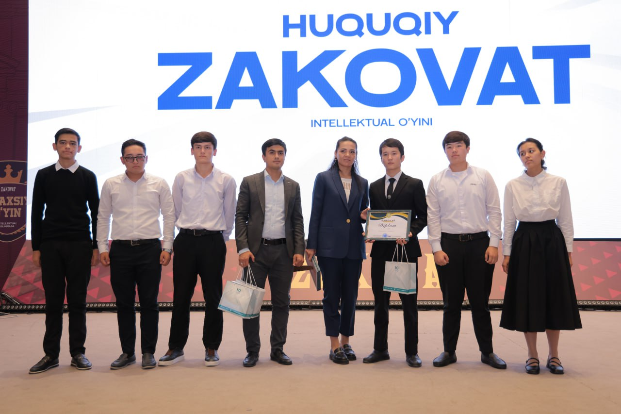 Read more about the article  “Huquqiy zakovat” intellektual o‘yini o’tkazildi
